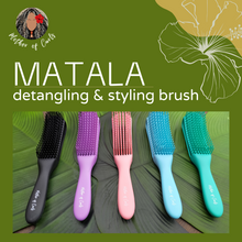 Load image into Gallery viewer, MATALA 2-in-1 Detangling &amp; Styling Brush
